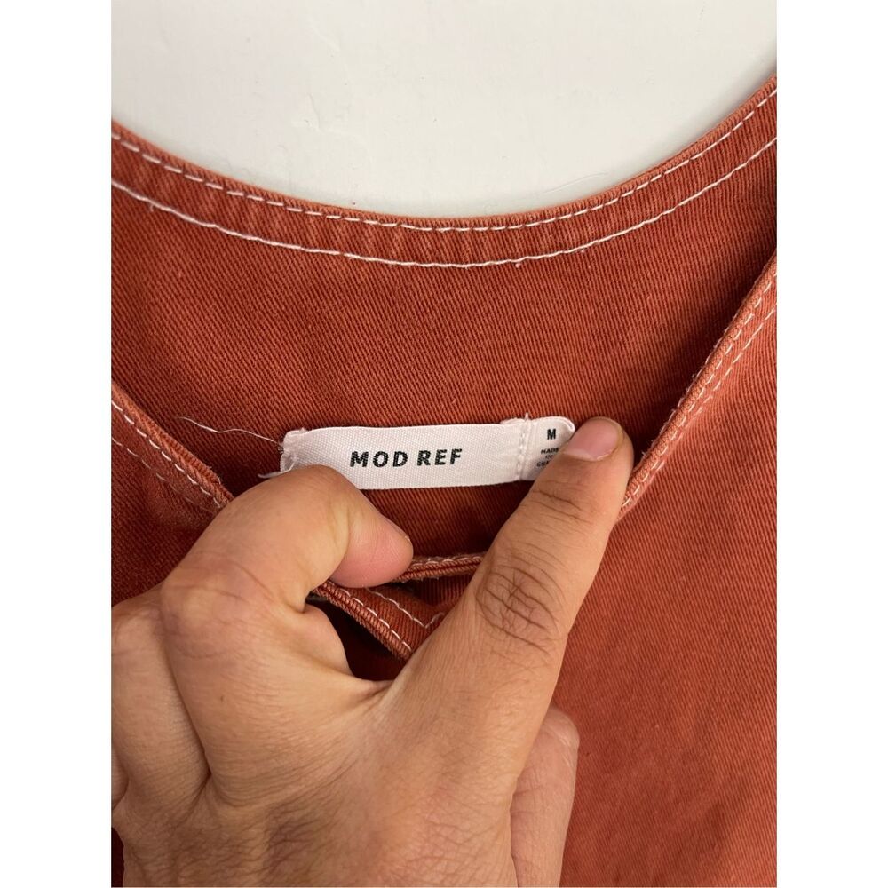 Mod Ref Rust Mini Dress - image 4